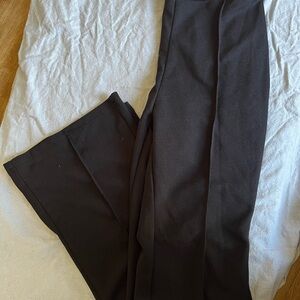 Black Wide-Leg Pants